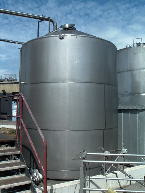 Used Plinth Mounted STAINLESS STEEL Tank For Sale NZ